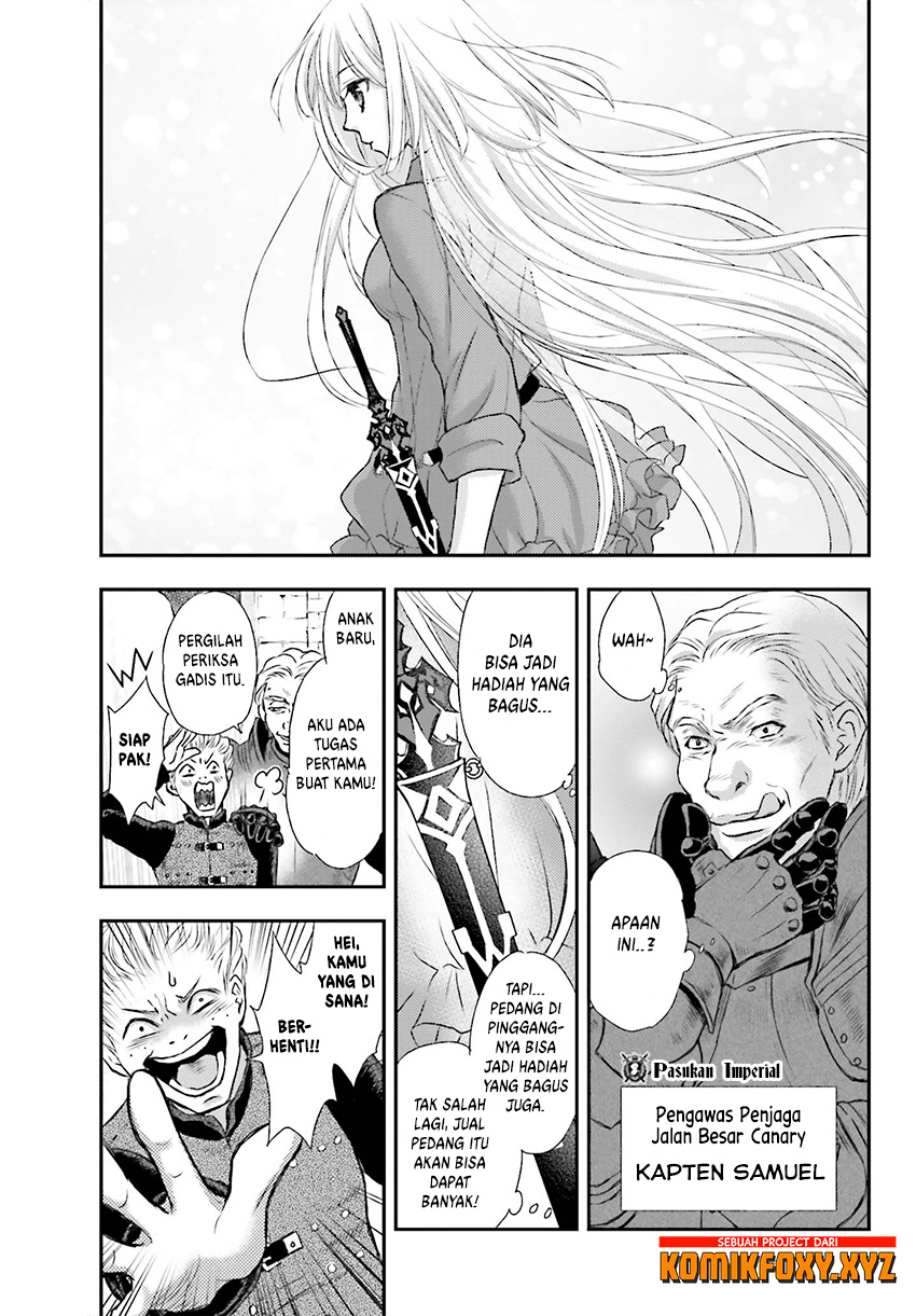 Shinigami ni Sodaterareta Shoujo wa Shikkoku no Tsurugi wo Mune ni Idaku Chapter 1