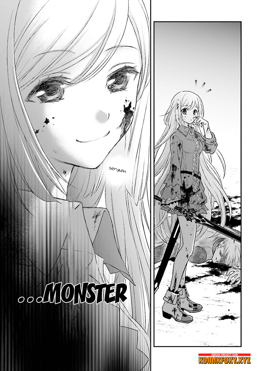 Shinigami ni Sodaterareta Shoujo wa Shikkoku no Tsurugi wo Mune ni Idaku Chapter 1