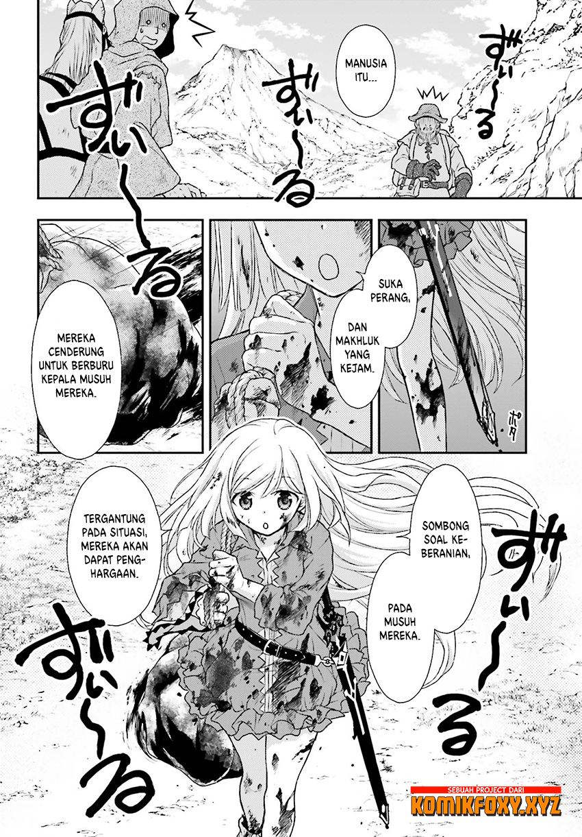 Shinigami ni Sodaterareta Shoujo wa Shikkoku no Tsurugi wo Mune ni Idaku Chapter 1