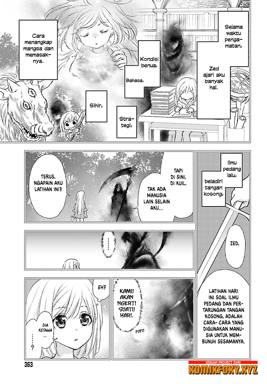 Shinigami ni Sodaterareta Shoujo wa Shikkoku no Tsurugi wo Mune ni Idaku Chapter 2