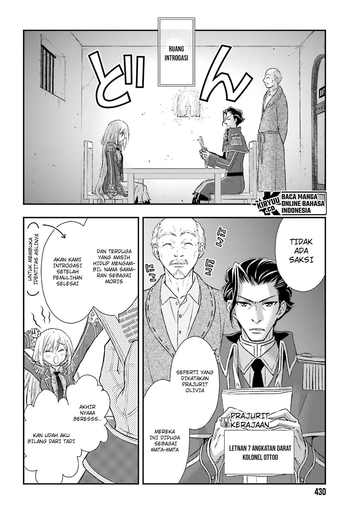 Shinigami ni Sodaterareta Shoujo wa Shikkoku no Tsurugi wo Mune ni Idaku Chapter 3