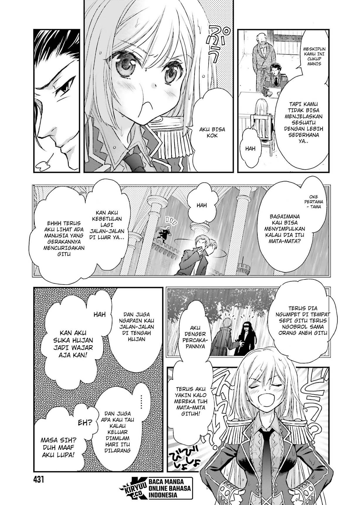 Shinigami ni Sodaterareta Shoujo wa Shikkoku no Tsurugi wo Mune ni Idaku Chapter 3