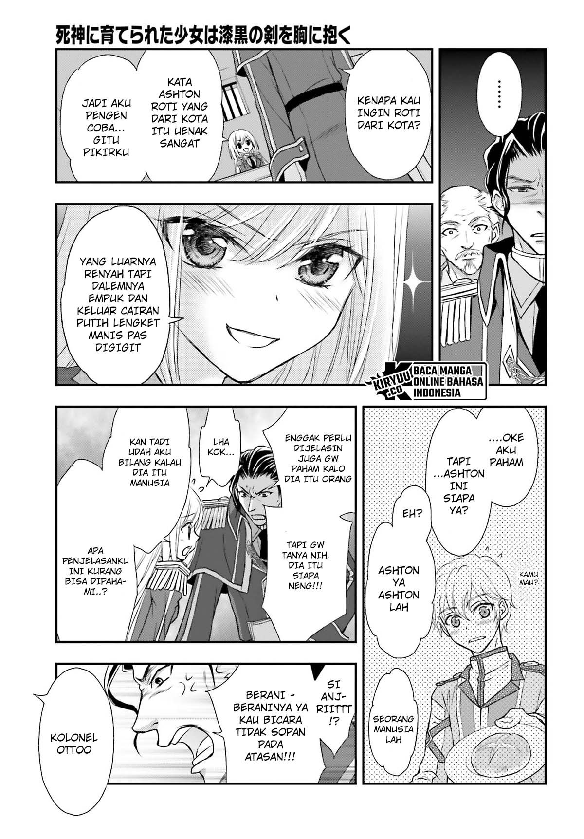 Shinigami ni Sodaterareta Shoujo wa Shikkoku no Tsurugi wo Mune ni Idaku Chapter 3