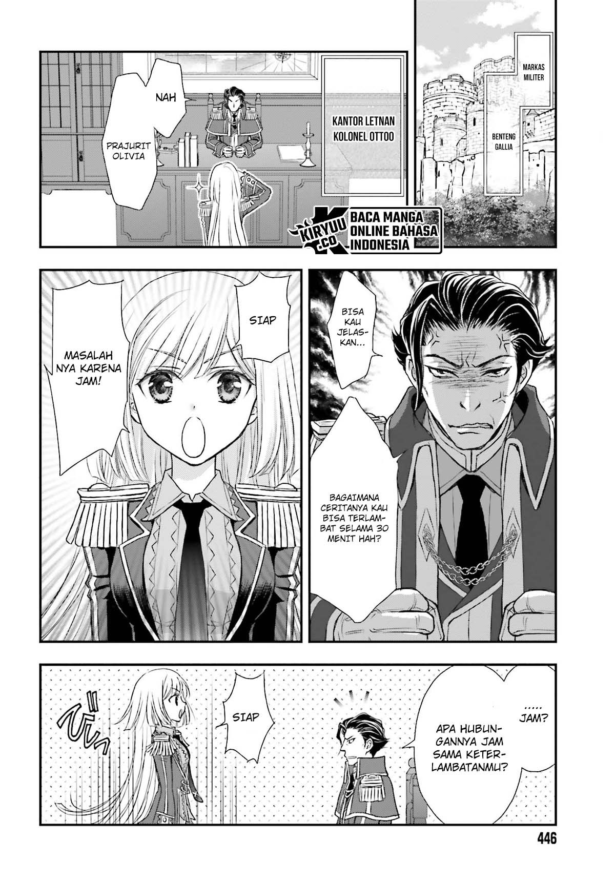 Shinigami ni Sodaterareta Shoujo wa Shikkoku no Tsurugi wo Mune ni Idaku Chapter 3