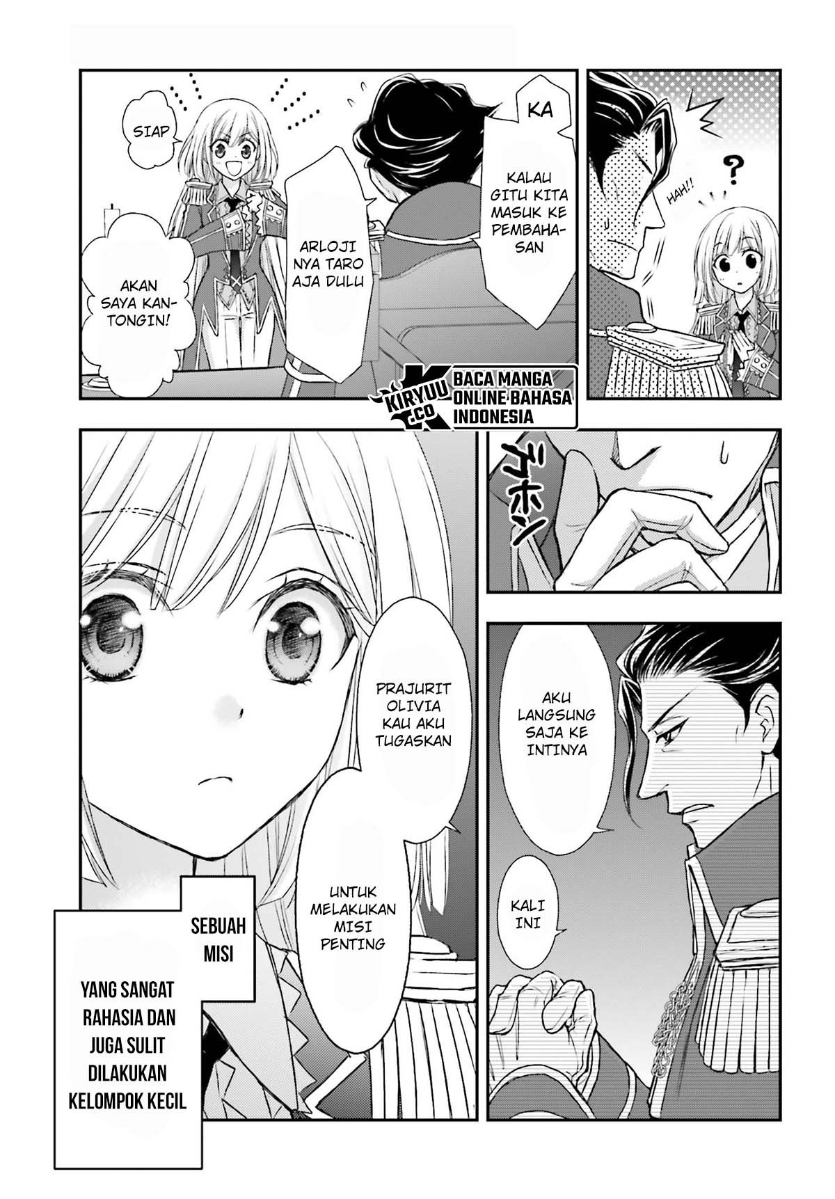Shinigami ni Sodaterareta Shoujo wa Shikkoku no Tsurugi wo Mune ni Idaku Chapter 3