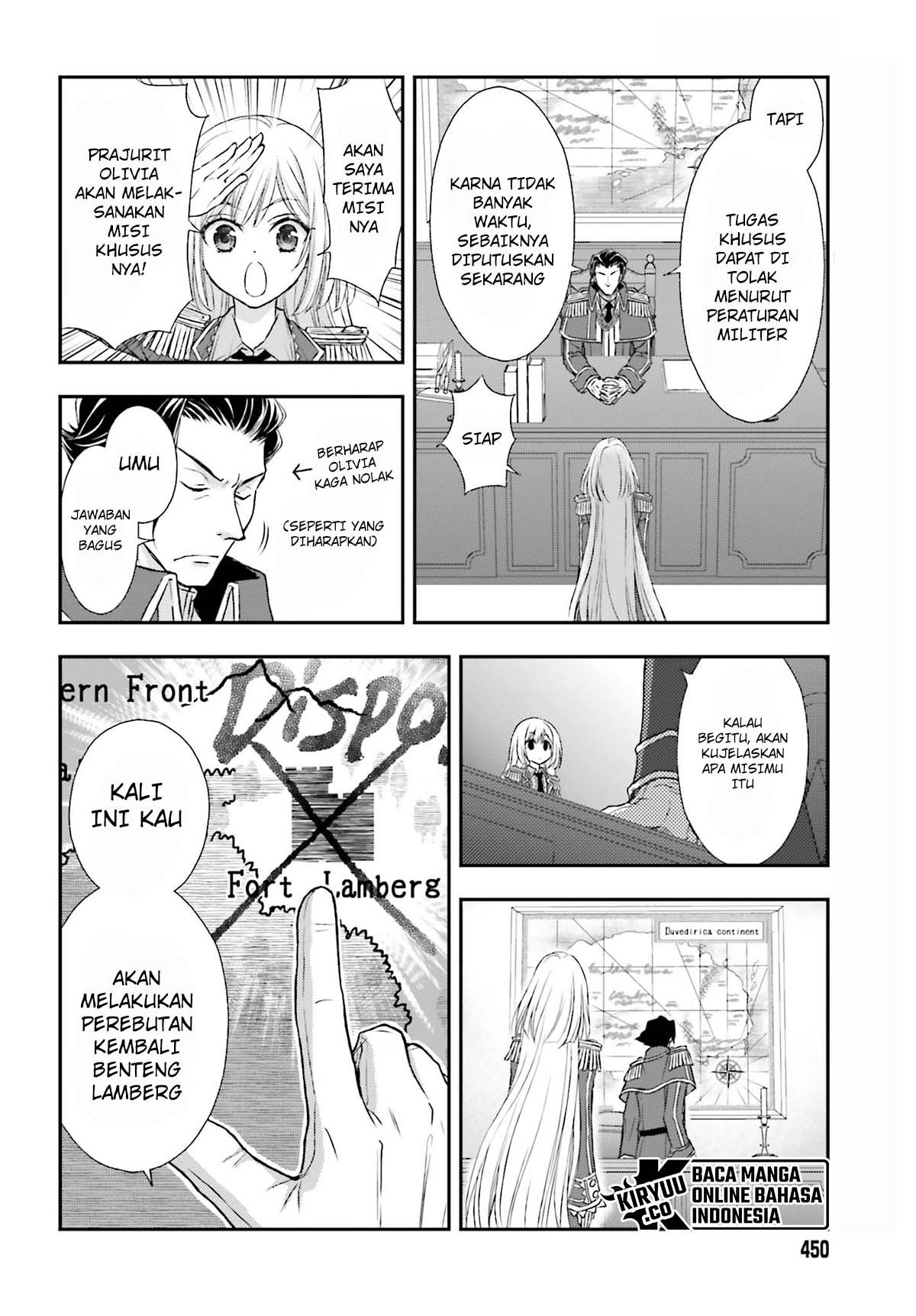 Shinigami ni Sodaterareta Shoujo wa Shikkoku no Tsurugi wo Mune ni Idaku Chapter 3