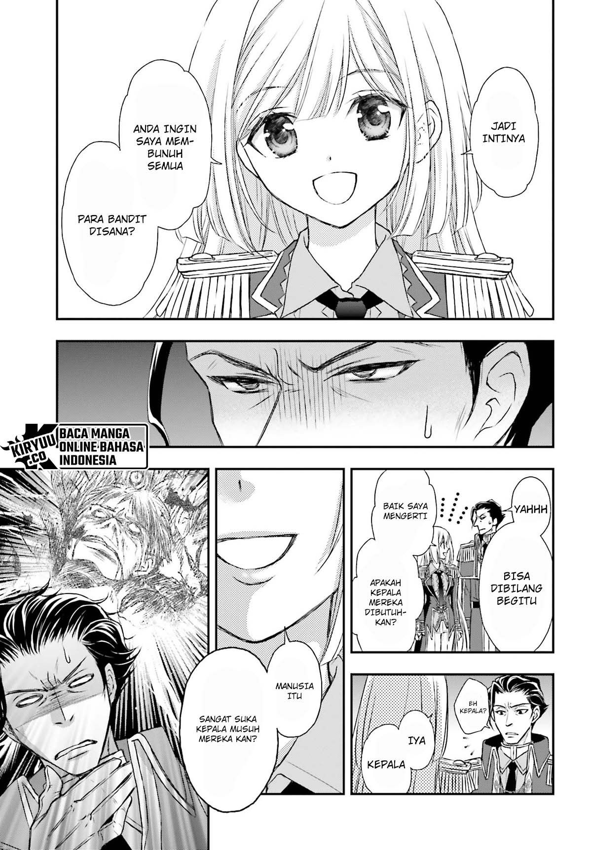 Shinigami ni Sodaterareta Shoujo wa Shikkoku no Tsurugi wo Mune ni Idaku Chapter 3