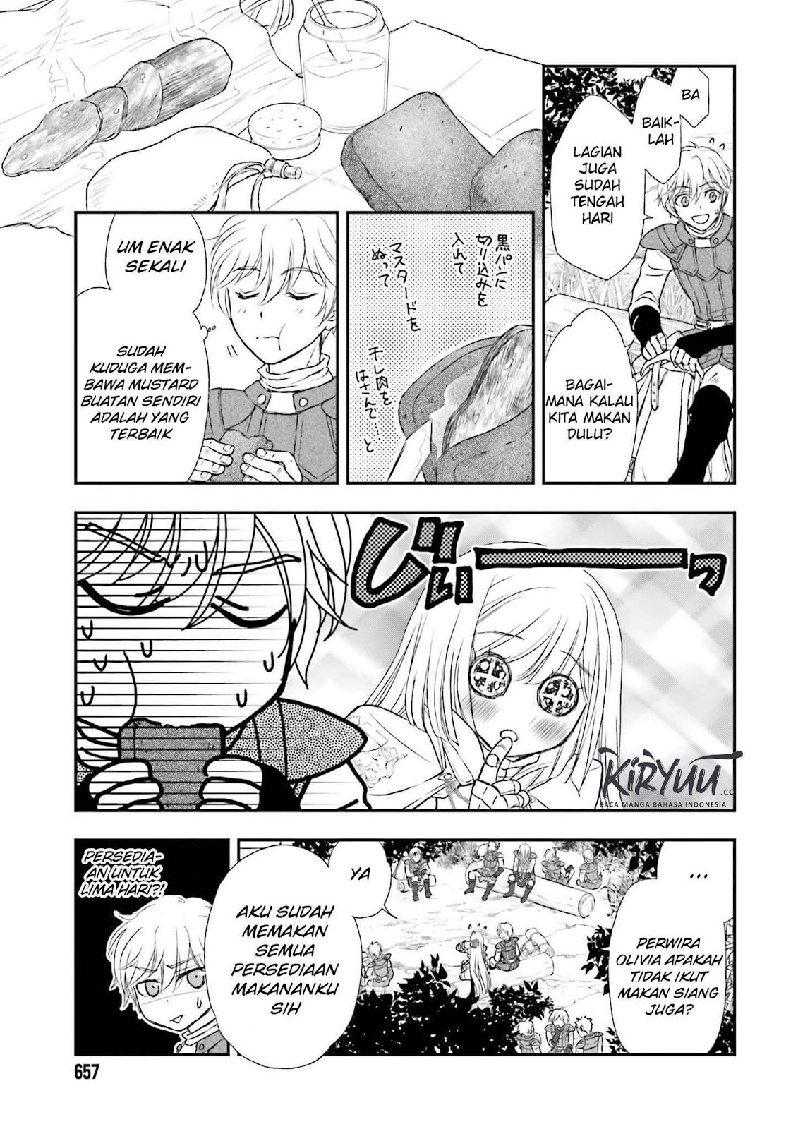 Shinigami ni Sodaterareta Shoujo wa Shikkoku no Tsurugi wo Mune ni Idaku Chapter 4