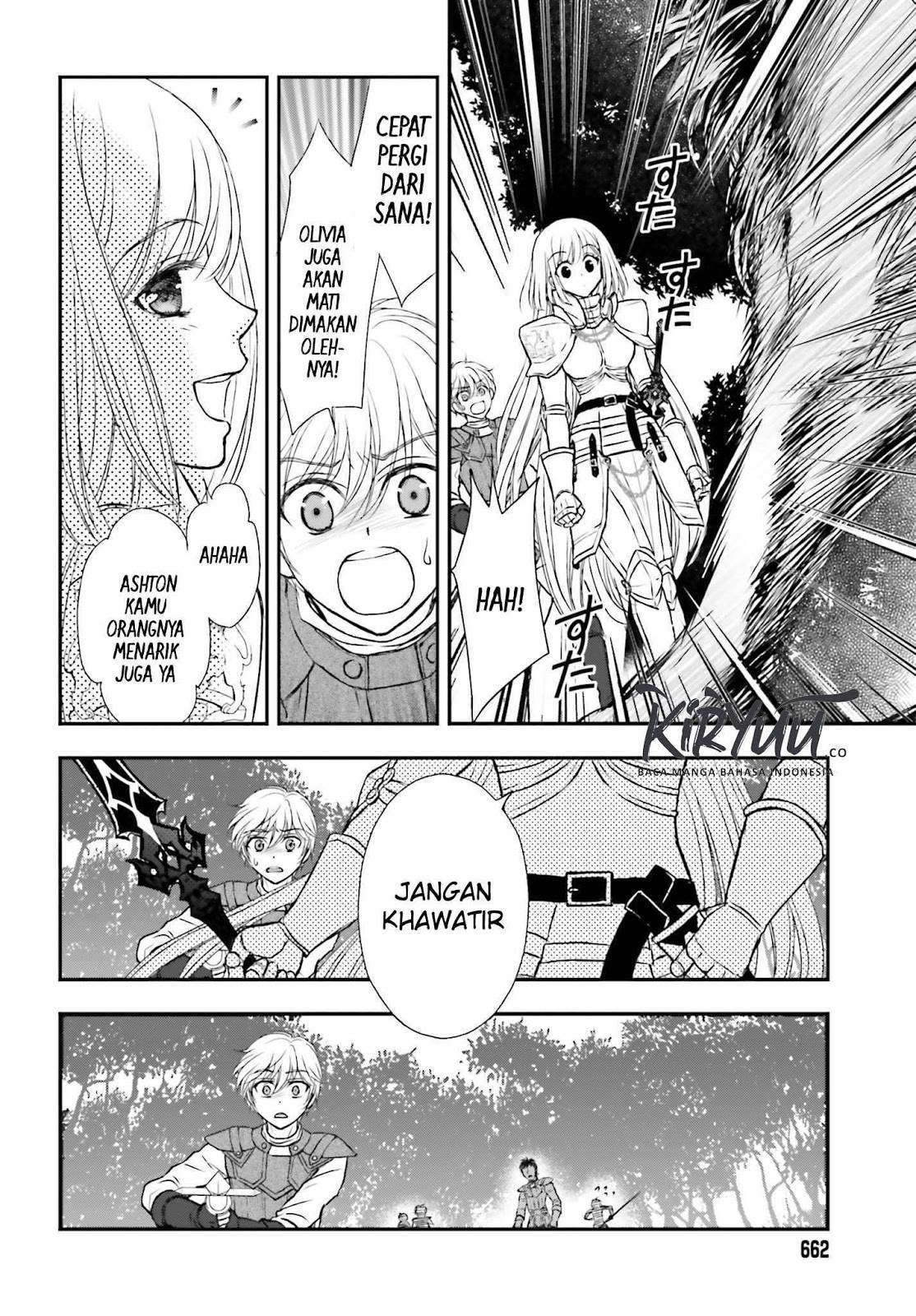 Shinigami ni Sodaterareta Shoujo wa Shikkoku no Tsurugi wo Mune ni Idaku Chapter 4