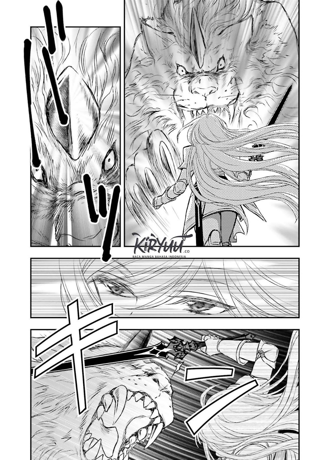 Shinigami ni Sodaterareta Shoujo wa Shikkoku no Tsurugi wo Mune ni Idaku Chapter 4