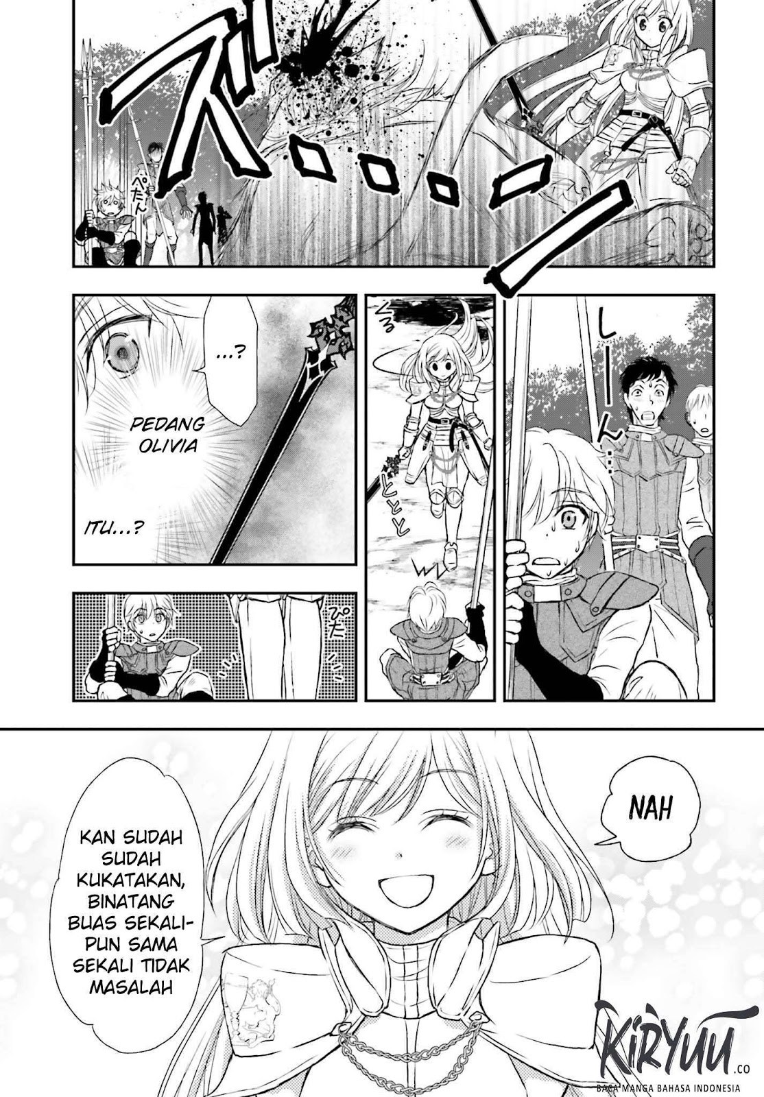 Shinigami ni Sodaterareta Shoujo wa Shikkoku no Tsurugi wo Mune ni Idaku Chapter 4