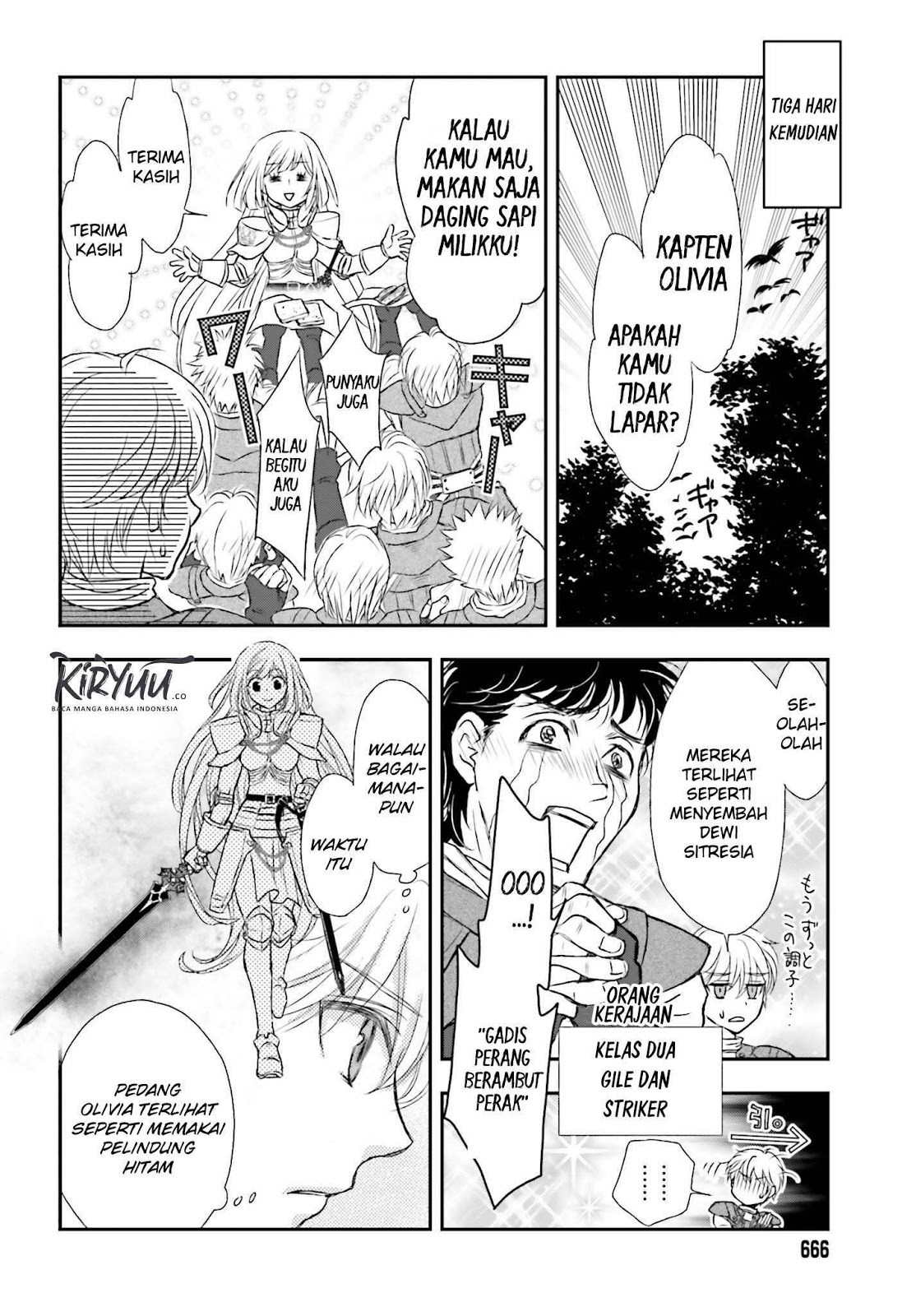 Shinigami ni Sodaterareta Shoujo wa Shikkoku no Tsurugi wo Mune ni Idaku Chapter 4