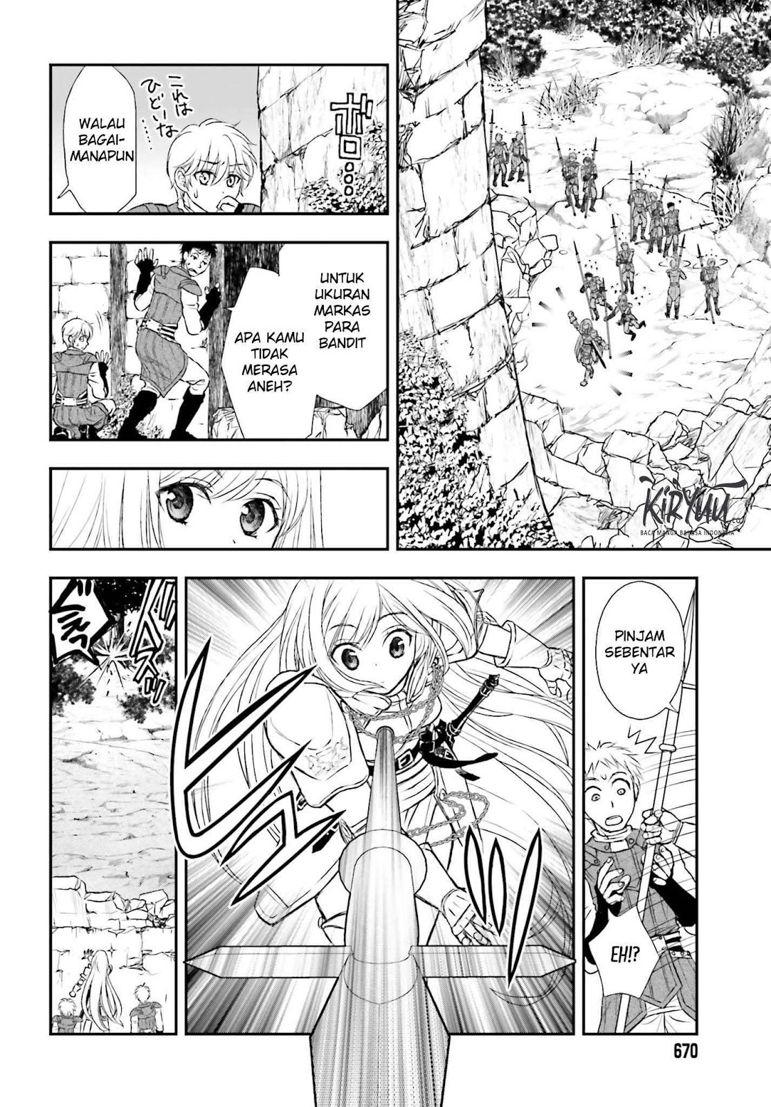 Shinigami ni Sodaterareta Shoujo wa Shikkoku no Tsurugi wo Mune ni Idaku Chapter 4
