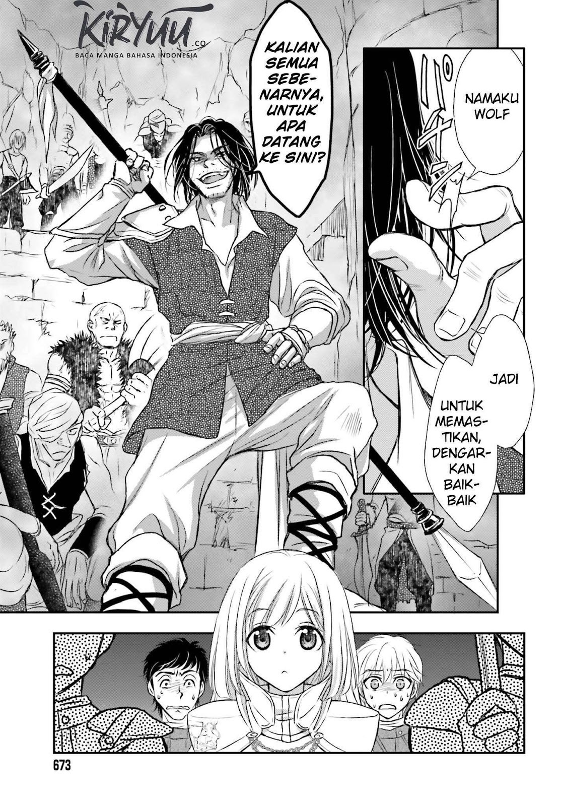 Shinigami ni Sodaterareta Shoujo wa Shikkoku no Tsurugi wo Mune ni Idaku Chapter 4
