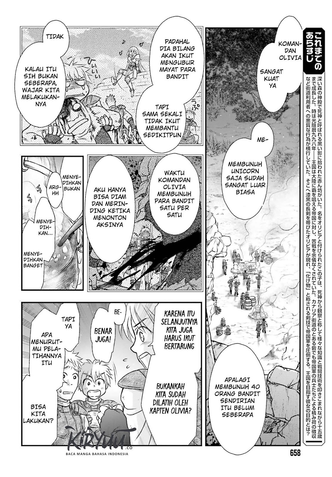Shinigami ni Sodaterareta Shoujo wa Shikkoku no Tsurugi wo Mune ni Idaku Chapter 5