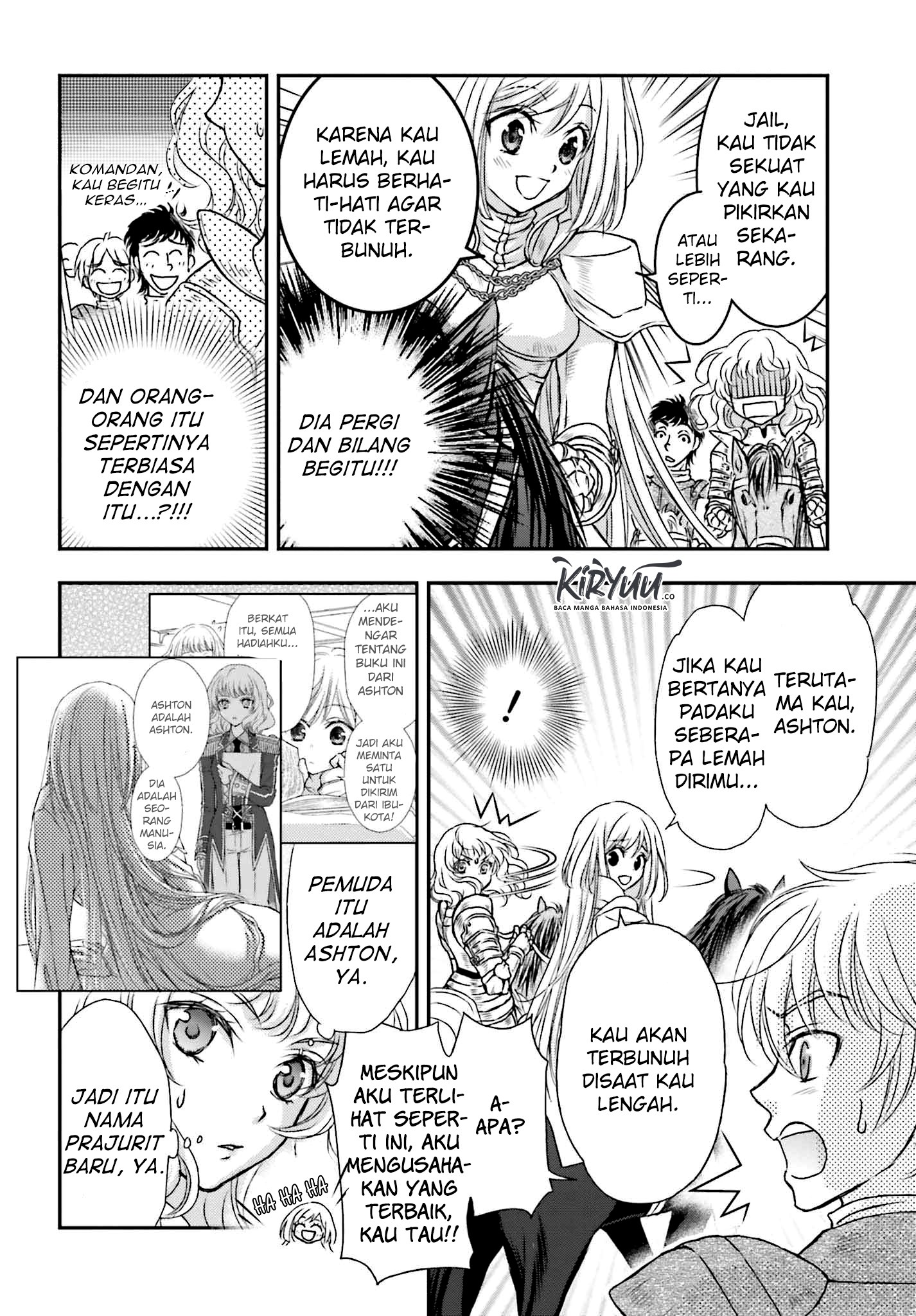 Shinigami ni Sodaterareta Shoujo wa Shikkoku no Tsurugi wo Mune ni Idaku Chapter 7