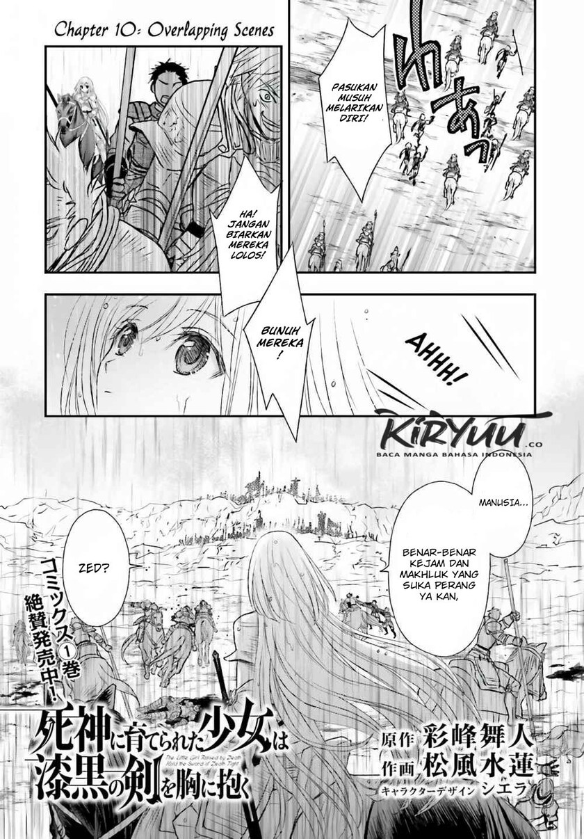 Shinigami ni Sodaterareta Shoujo wa Shikkoku no Tsurugi wo Mune ni Idaku Chapter 10