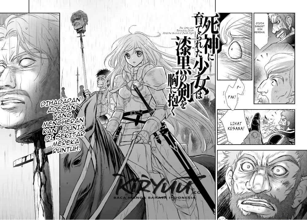 Shinigami ni Sodaterareta Shoujo wa Shikkoku no Tsurugi wo Mune ni Idaku Chapter 11
