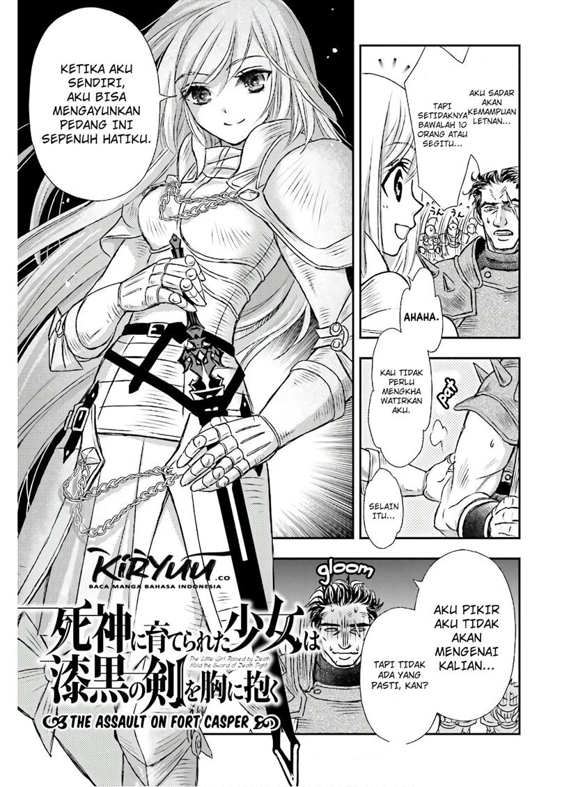 Shinigami ni Sodaterareta Shoujo wa Shikkoku no Tsurugi wo Mune ni Idaku Chapter 13