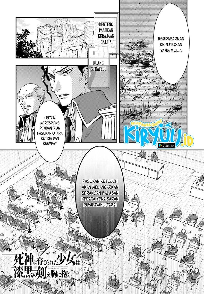 Shinigami ni Sodaterareta Shoujo wa Shikkoku no Tsurugi wo Mune ni Idaku Chapter 18