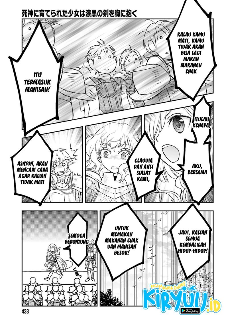 Shinigami ni Sodaterareta Shoujo wa Shikkoku no Tsurugi wo Mune ni Idaku Chapter 20