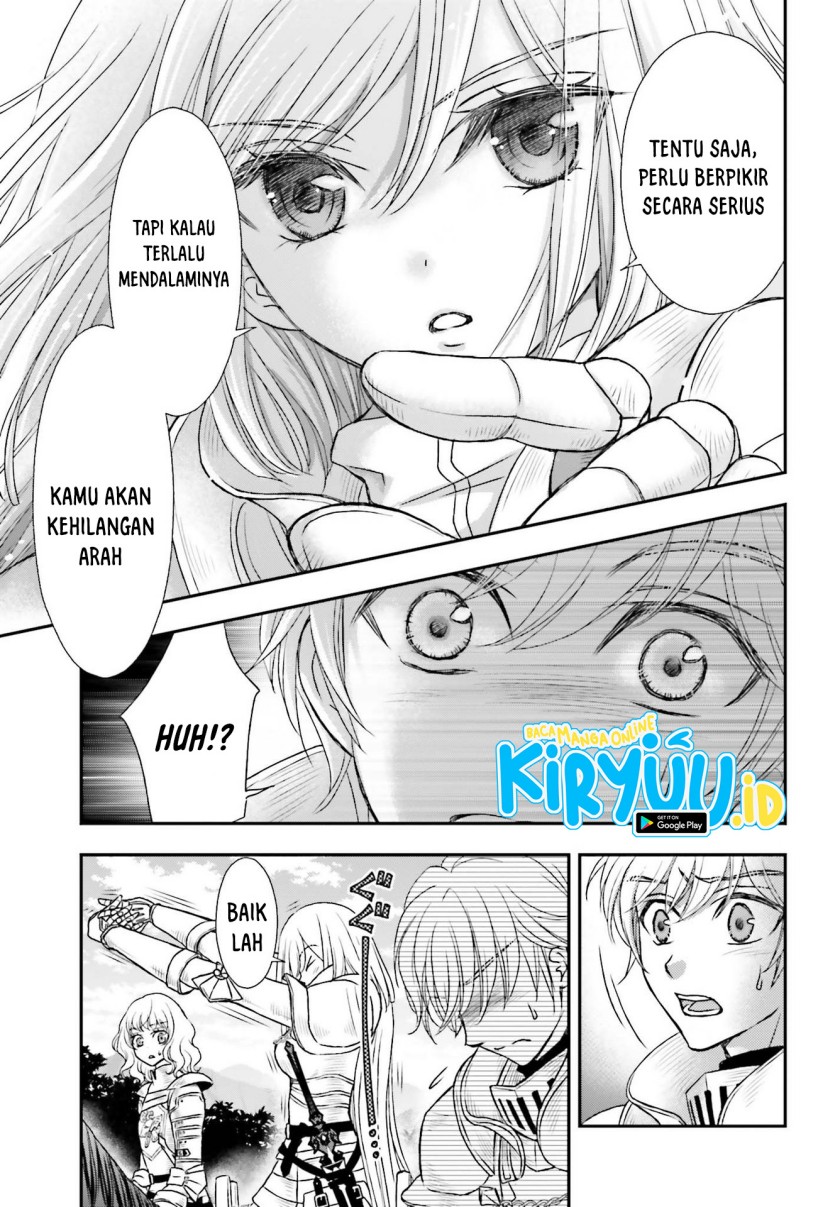 Shinigami ni Sodaterareta Shoujo wa Shikkoku no Tsurugi wo Mune ni Idaku Chapter 22