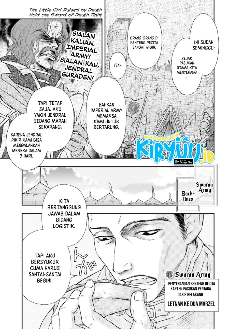 Shinigami ni Sodaterareta Shoujo wa Shikkoku no Tsurugi wo Mune ni Idaku Chapter 23