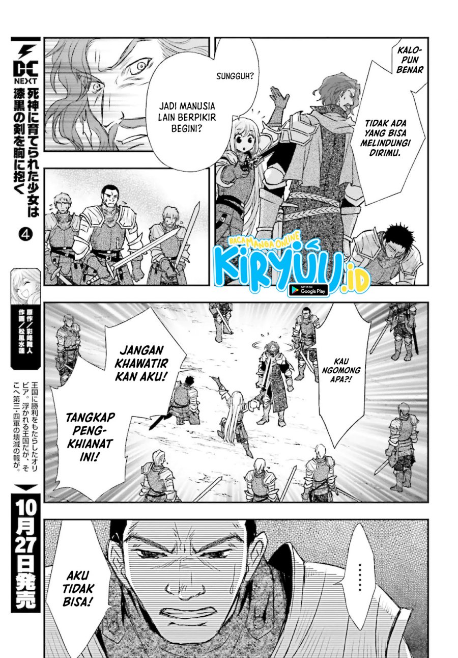 Shinigami ni Sodaterareta Shoujo wa Shikkoku no Tsurugi wo Mune ni Idaku Chapter 23