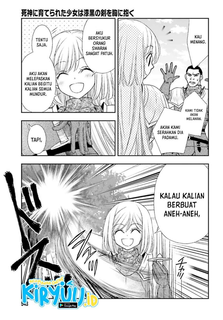 Shinigami ni Sodaterareta Shoujo wa Shikkoku no Tsurugi wo Mune ni Idaku Chapter 23