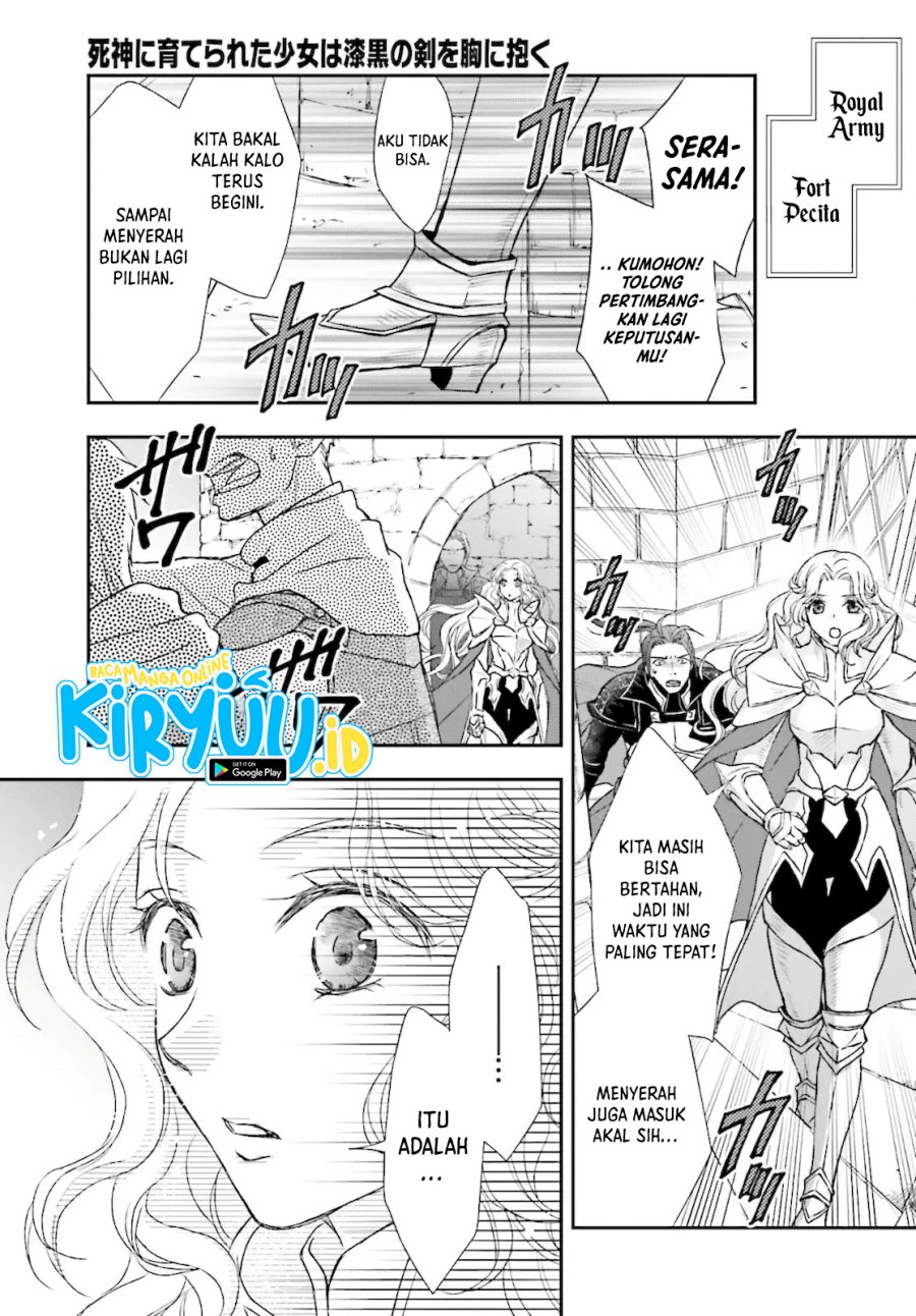 Shinigami ni Sodaterareta Shoujo wa Shikkoku no Tsurugi wo Mune ni Idaku Chapter 23