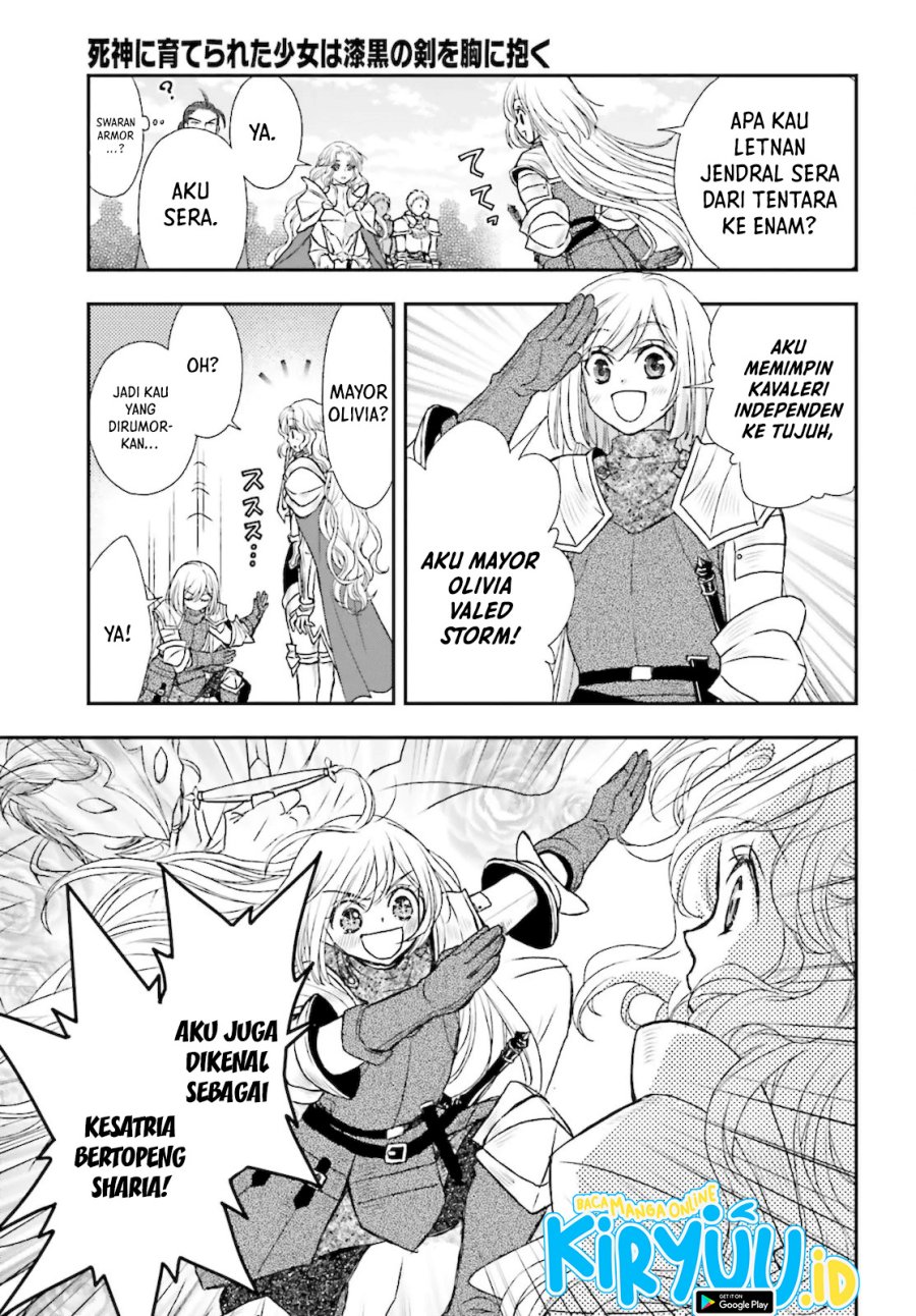 Shinigami ni Sodaterareta Shoujo wa Shikkoku no Tsurugi wo Mune ni Idaku Chapter 23