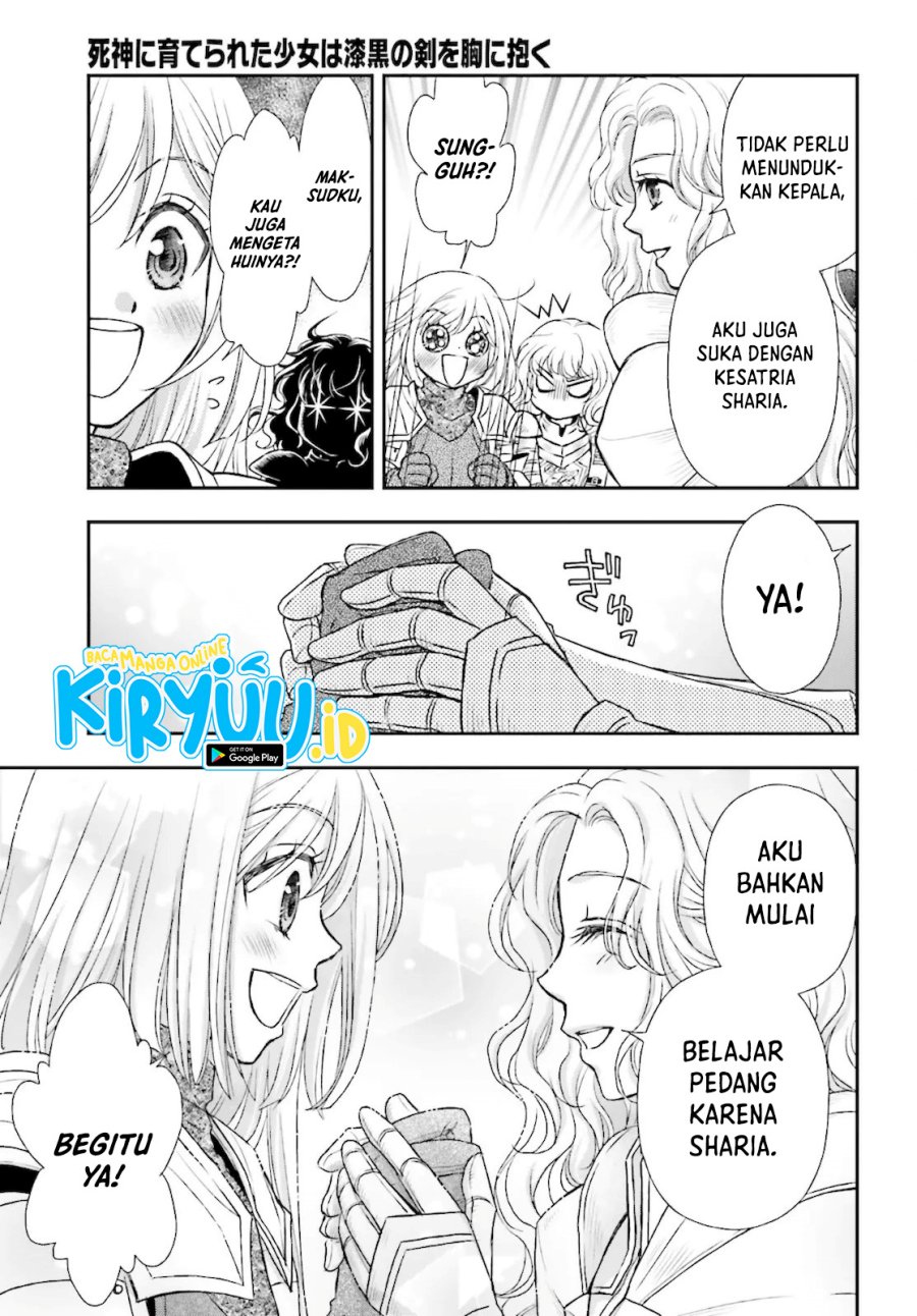 Shinigami ni Sodaterareta Shoujo wa Shikkoku no Tsurugi wo Mune ni Idaku Chapter 23