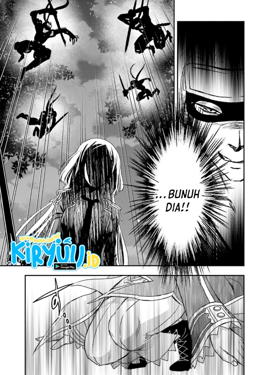 Shinigami ni Sodaterareta Shoujo wa Shikkoku no Tsurugi wo Mune ni Idaku Chapter 25