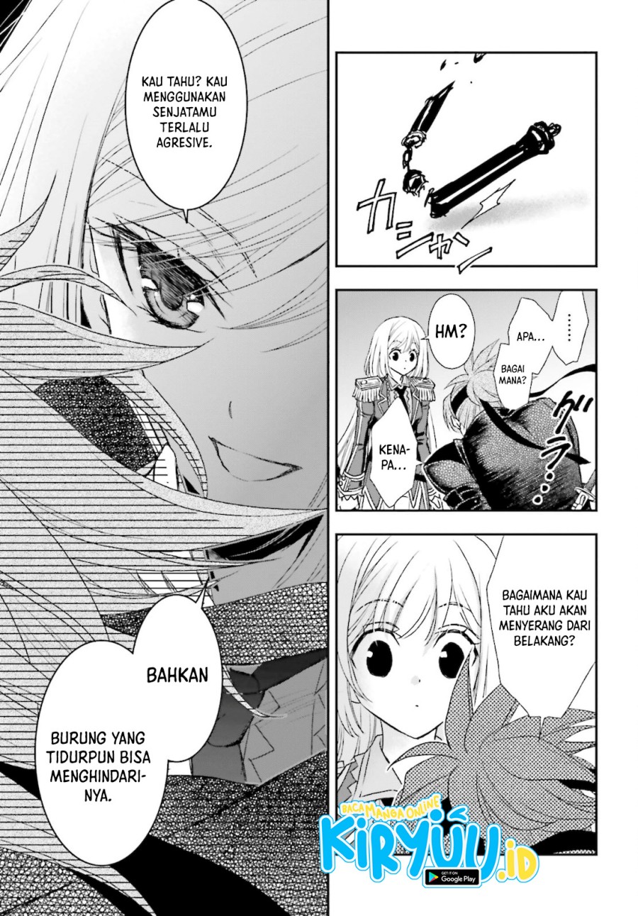 Shinigami ni Sodaterareta Shoujo wa Shikkoku no Tsurugi wo Mune ni Idaku Chapter 25
