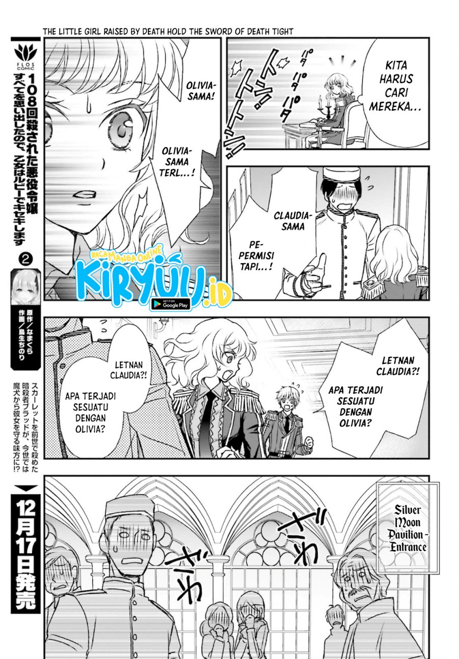 Shinigami ni Sodaterareta Shoujo wa Shikkoku no Tsurugi wo Mune ni Idaku Chapter 25