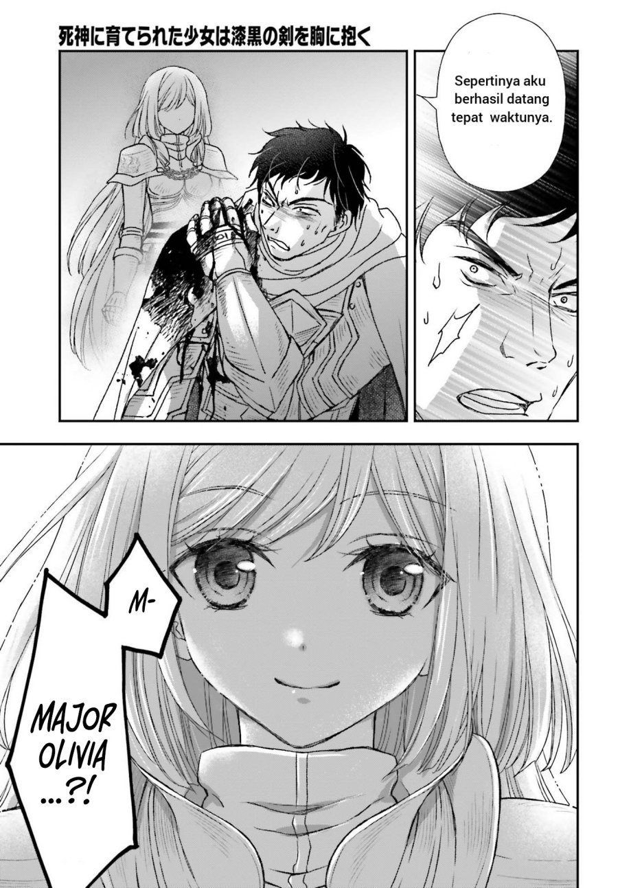 Shinigami ni Sodaterareta Shoujo wa Shikkoku no Tsurugi wo Mune ni Idaku Chapter 28