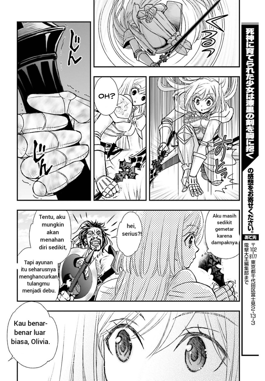 Shinigami ni Sodaterareta Shoujo wa Shikkoku no Tsurugi wo Mune ni Idaku Chapter 28