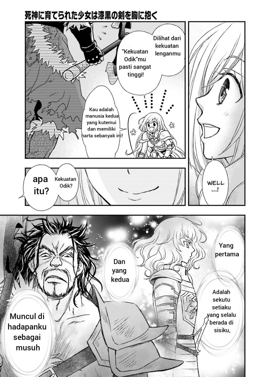 Shinigami ni Sodaterareta Shoujo wa Shikkoku no Tsurugi wo Mune ni Idaku Chapter 28