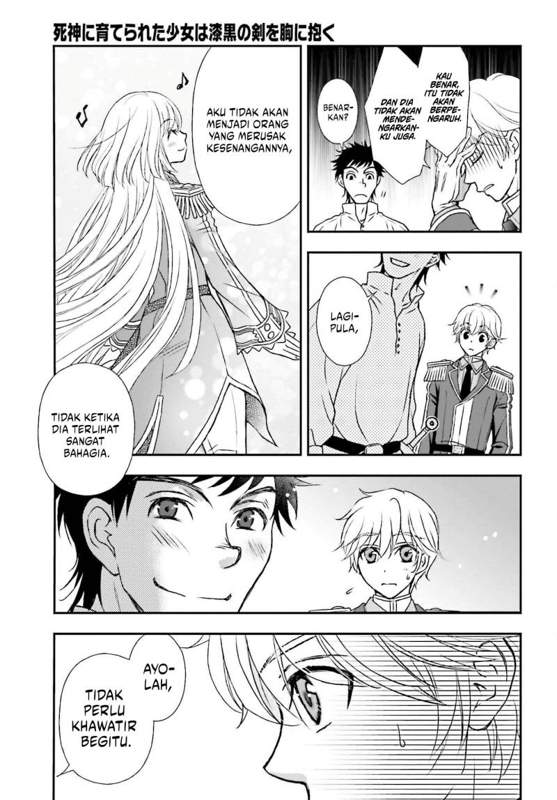 Shinigami ni Sodaterareta Shoujo wa Shikkoku no Tsurugi wo Mune ni Idaku Chapter 30
