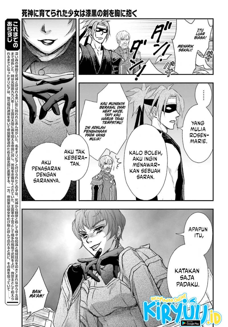 Shinigami ni Sodaterareta Shoujo wa Shikkoku no Tsurugi wo Mune ni Idaku Chapter 31