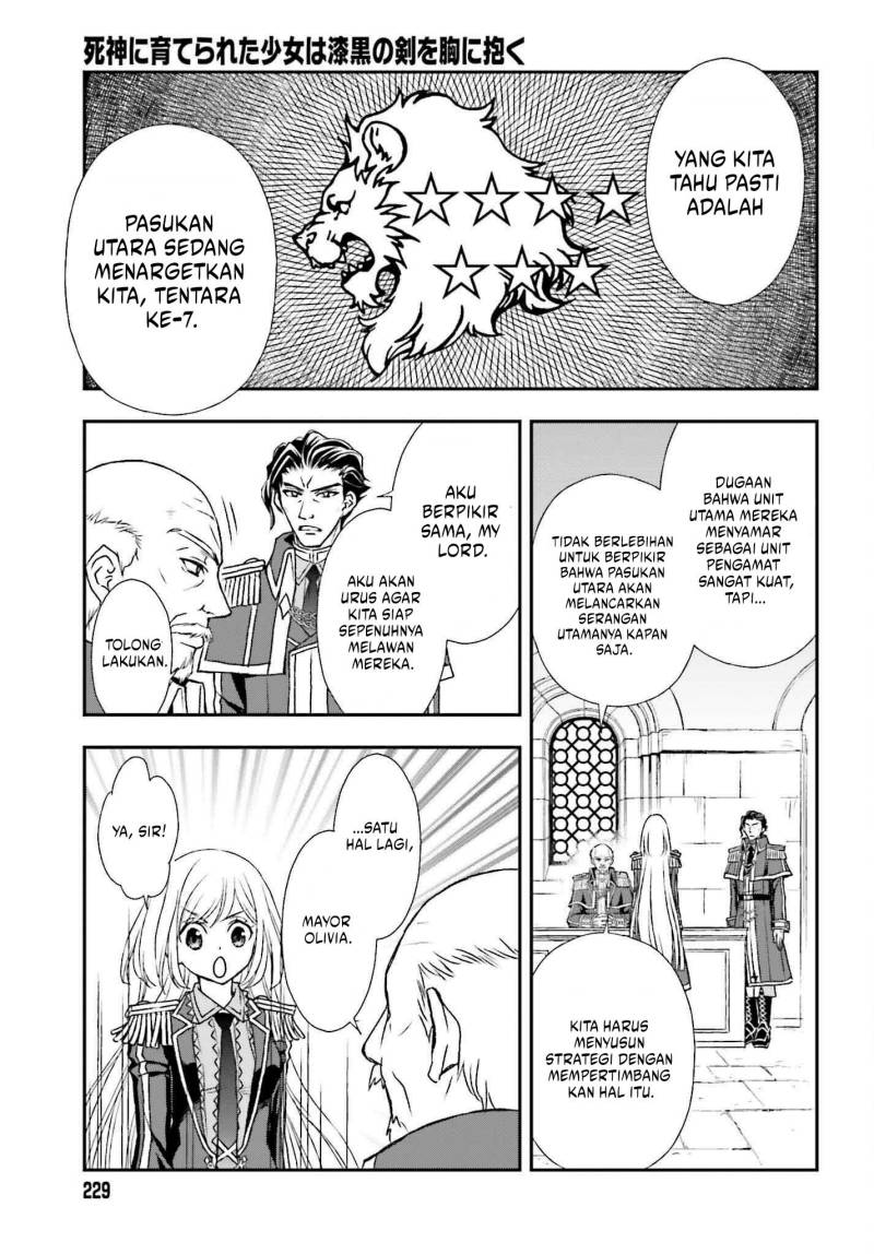 Shinigami ni Sodaterareta Shoujo wa Shikkoku no Tsurugi wo Mune ni Idaku Chapter 31