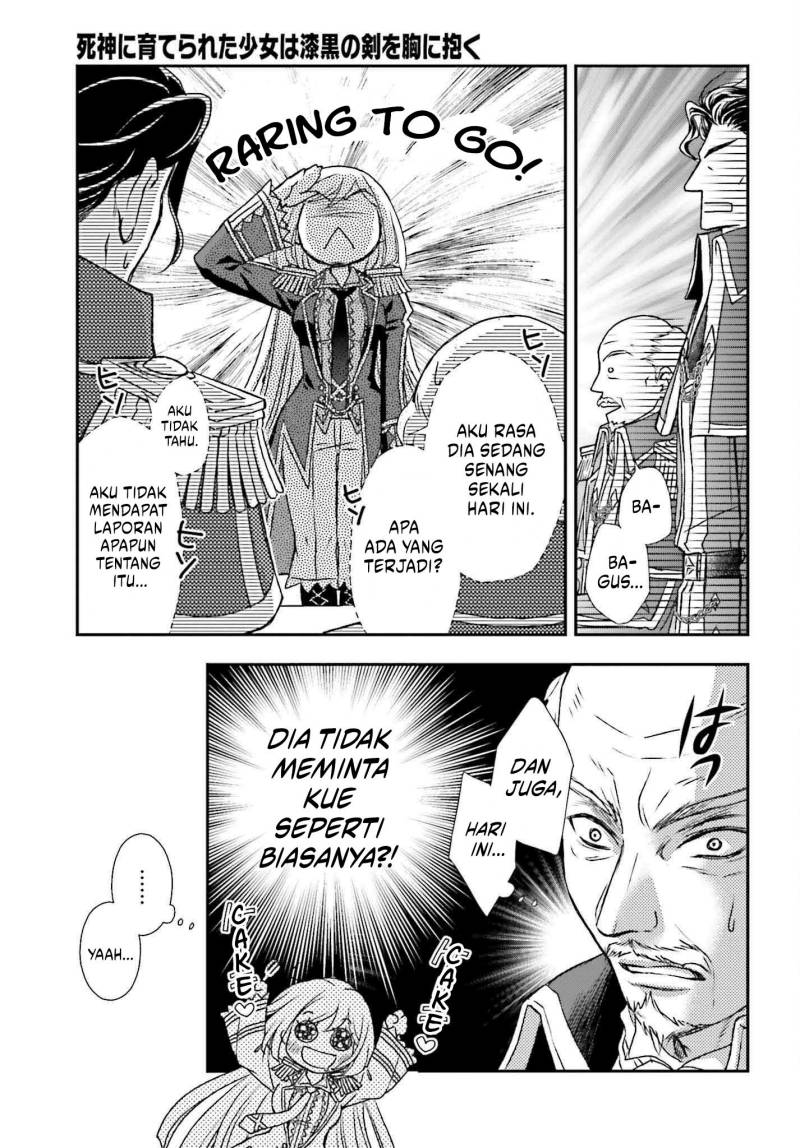 Shinigami ni Sodaterareta Shoujo wa Shikkoku no Tsurugi wo Mune ni Idaku Chapter 31