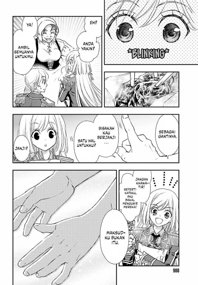 Shinigami ni Sodaterareta Shoujo wa Shikkoku no Tsurugi wo Mune ni Idaku Chapter 32