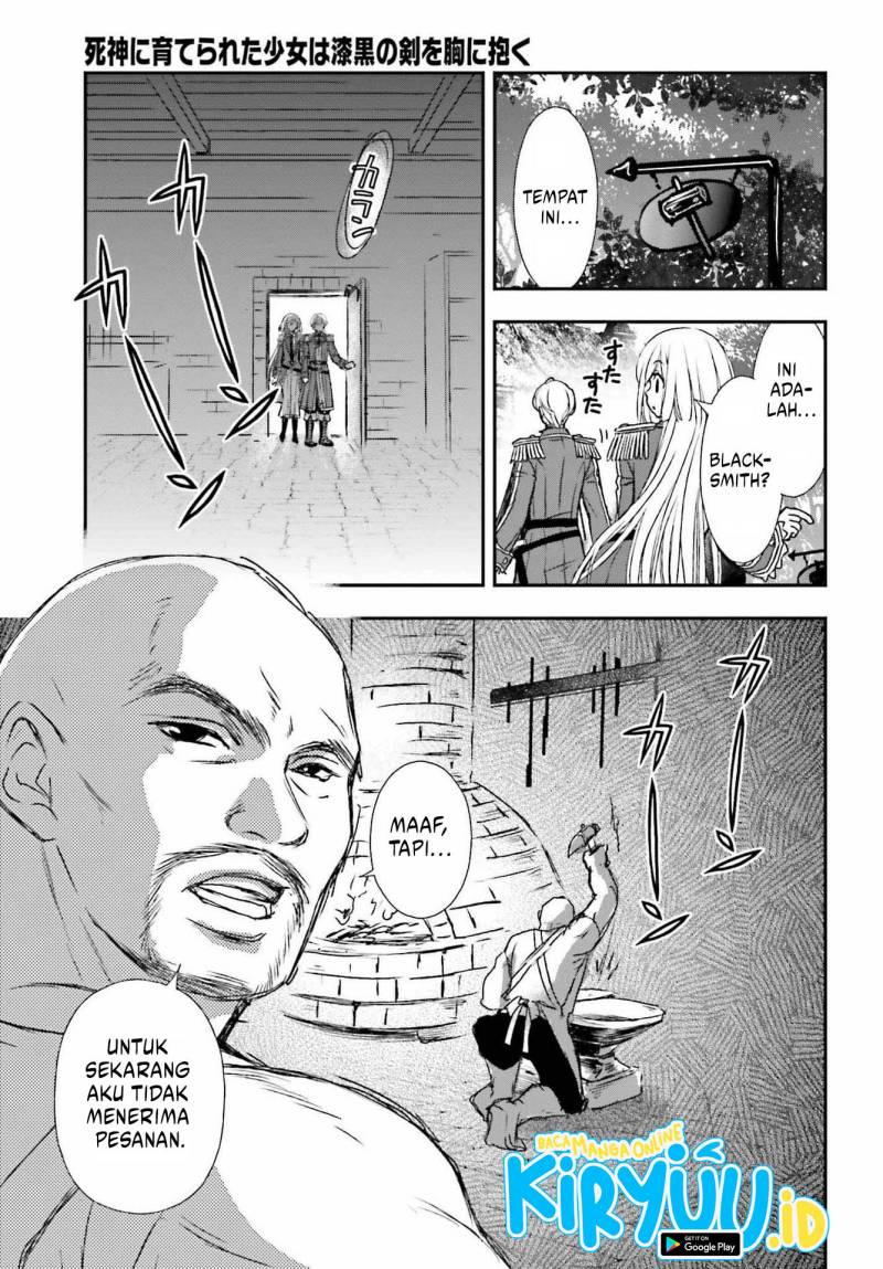 Shinigami ni Sodaterareta Shoujo wa Shikkoku no Tsurugi wo Mune ni Idaku Chapter 32