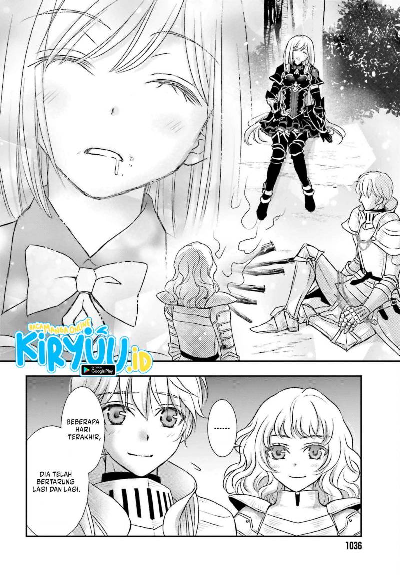 Shinigami ni Sodaterareta Shoujo wa Shikkoku no Tsurugi wo Mune ni Idaku Chapter 34