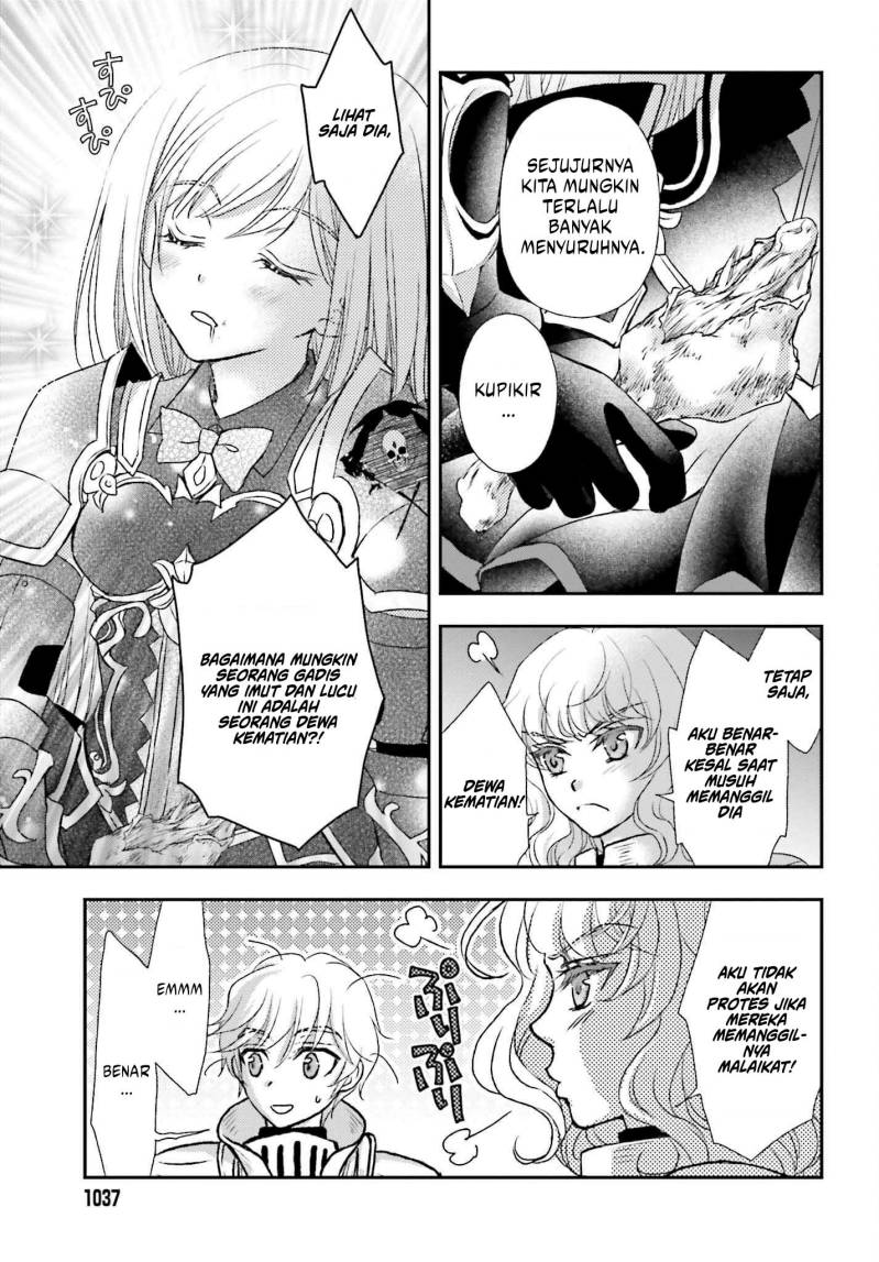 Shinigami ni Sodaterareta Shoujo wa Shikkoku no Tsurugi wo Mune ni Idaku Chapter 34