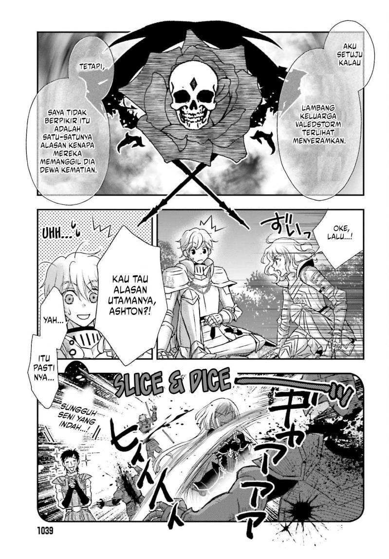 Shinigami ni Sodaterareta Shoujo wa Shikkoku no Tsurugi wo Mune ni Idaku Chapter 34