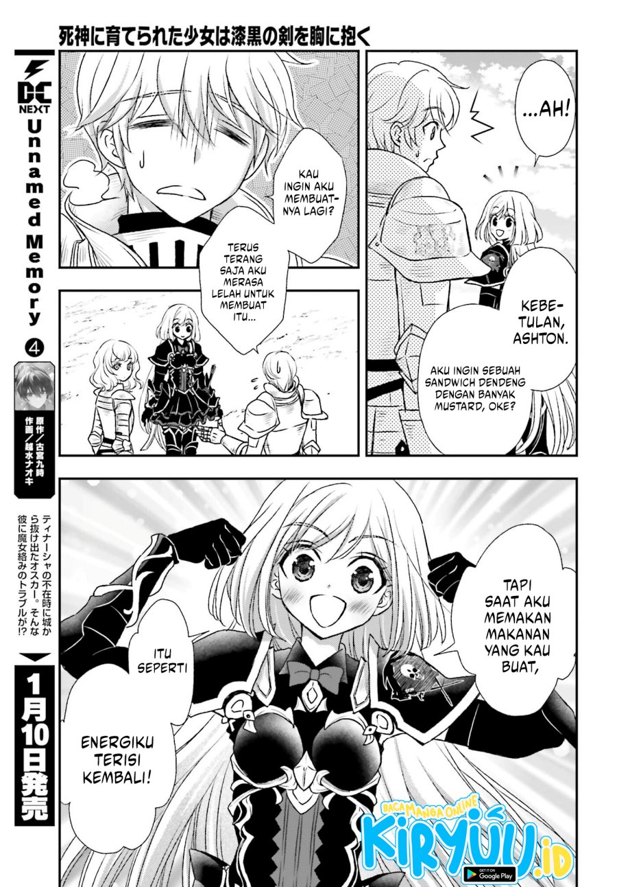 Shinigami ni Sodaterareta Shoujo wa Shikkoku no Tsurugi wo Mune ni Idaku Chapter 35