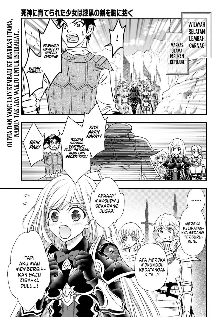 Shinigami ni Sodaterareta Shoujo wa Shikkoku no Tsurugi wo Mune ni Idaku Chapter 36