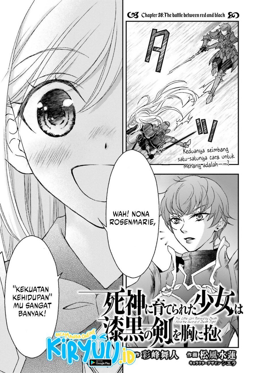 Shinigami ni Sodaterareta Shoujo wa Shikkoku no Tsurugi wo Mune ni Idaku Chapter 38